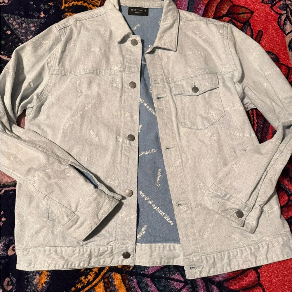 ❗️SOLD❗️John Elliott Light Blue Denim Jacket and Jeans - Picture 6 of 8